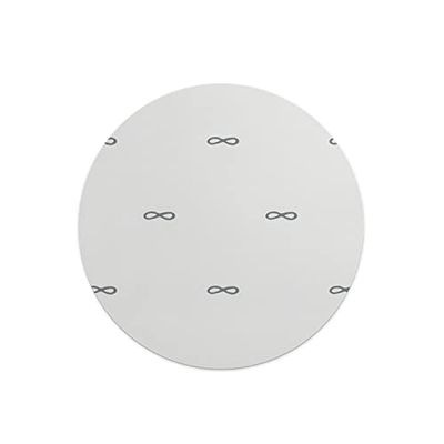 Questo Casa, Digitalt tryck runt musmatta, halkfri undersida för kontor och hem, diameter: 22 cm