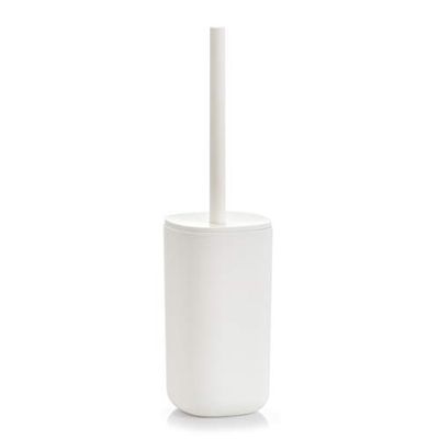 Zeller White Plastic Toilet Brush