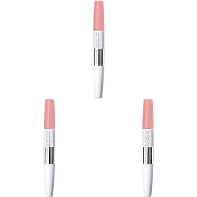 Maybelline Super Stay 24 Hour Lip Color, 620 In The Nude, 1 Count (Pack of 3)