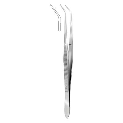 Hammacher College - Pinzetta in titanio scanalata, lunghezza 160 mm