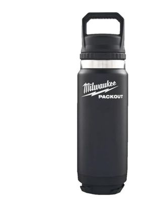 Milwaukee 4932493992 Packout 532ml Chug Deksel Fles Zwart