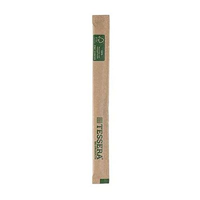 Tessera Bio Products QA111BSFSC - Varillas de agitación para madera, color natural, paquete 1/1, 14 cm de longitud, 200 unidades