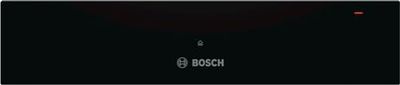 Bosch BIC510NB0 Series 6 Heat Drawer, 14 x 60 cm, 23 L, Max 64 Espresso Cups/14 Plates, Continuous Temperature Control, Push-Pull Mechanism, Keep Food Warm, Preheat Dishes