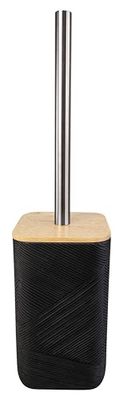 Kleine Wolke Toilet Brush Holder, Resin, Black, Länge 9,6 x Breite 9,6 x Höhe 37 cm