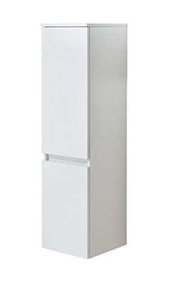 Pelipal Mobiletto da bagno Quickset 360 in bianco lucido, larghezza 35 cm, con 2 ante e 3 ripiani