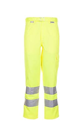 Planam 2012042 señalización pantalón talla 42 amarillo