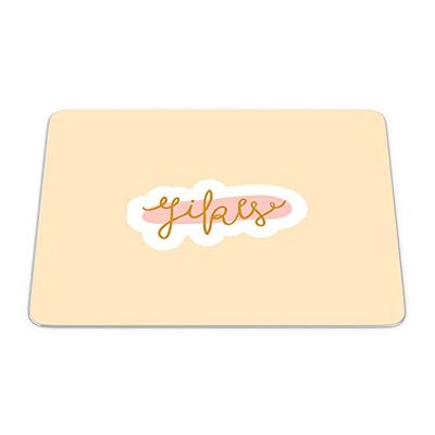 Bonamaison, Rectangle Pop Art Digital Printed Mouse Pad, Non-Slip Base, for Office and Home, Size: 22 x 18 cm