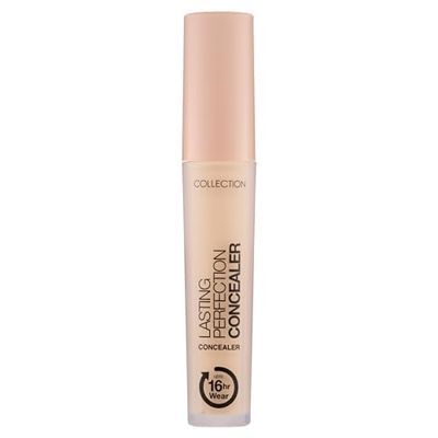 Collection Cosmetics Lasting Perfection Concealer, 16-Hour Wear, Long-Lasting Concealer, Biscuit
