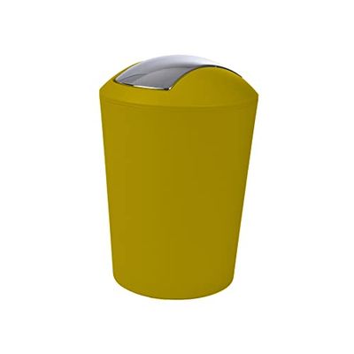 douceur d'intérieur, Poubelle Flic Flac (5.6 L) Vitamine Miel, Plastique