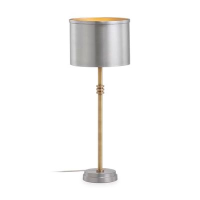 MESA AUXILIAR 61X59X46 METAL/CRISTAL NEGRO