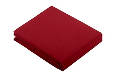 Biancheria D24820008 Bella Casa Alicia Cotone, Numero di Thread 57, 240 x 300 cm, Rosso