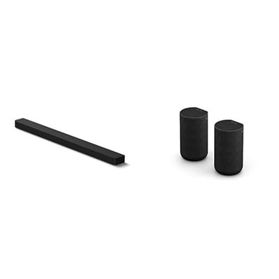 Sony BRAVIA Theatre Bar 9 – Dolby Atmos® soundbar, 13 speaker, Wi-Fi®, Bluetooth®, 360 Spatial Sound Mapping SA-RS5 - Speaker posteriori wireless batteria integrata