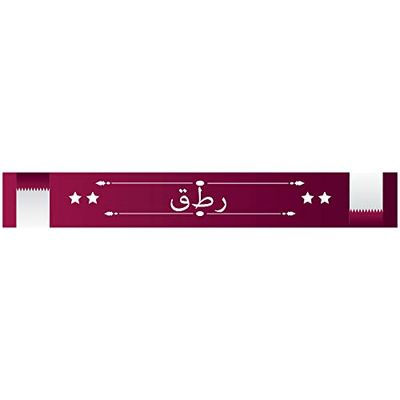 Fifa World Cup Unisex FIFA WM Qatar 2022, officiell halsduk, flerfärgad, en storlek, flerfärgad, One size
