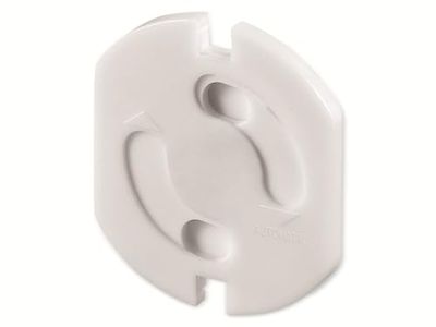 Wentronic NKS 02 Set - Protector de sobretensión para niños (5 unidades), blanco