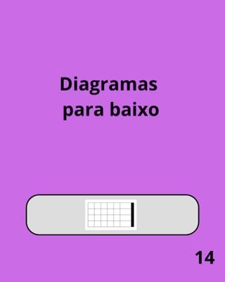 Diagramas para baixo