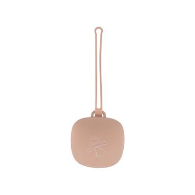 BEBE DOUCEUR, Boite à Sucette en Silicone Ø6 x H22 cm Fantasy Garden Rose