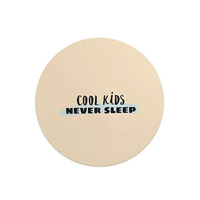 Questo Casa, Digitalt tryck runt musmatta, halkfri undersida för kontor och hem, diameter: 22 cm