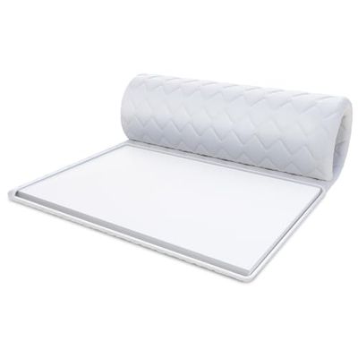 FDM Colchón de Espuma fría, Polyester, Blanco, 80x200x5cm, 4200 Unidades