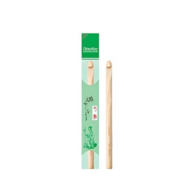ChiaoGoo Crochet Hook Bamboo 15cm 6.00mm Natural - 1pc