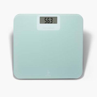 TERRAILLON - Kraftfri - Elektronisk personvåg utan batterier och batteri, ekologisk, Dynamo, kapacitet 180 kg, glas