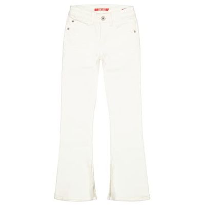 Vingino Britte Split Jeans voor meisjes, wit, denim, 3 Jaren