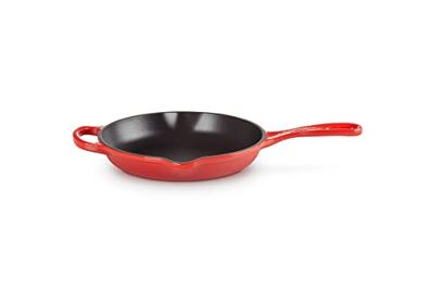 Le Creuset Skillet Signature en Fonte Émaillée, Rond, 20 cm, 1,51 kg, Cerise, 20182200600422