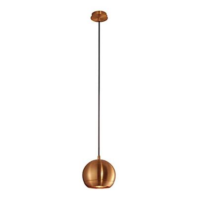 SLV 133489 Suspension Light Eye Salon, éclairage d'intérieur, Lampe Suspendue de Salle à Manger, LED, plafonnier/GU10 75W cuivre, Acier