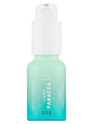PSA LIQUID PANACEA Centella & Kombucha Firming Recovery Booster: Microbiome-Loving Serum Booster with 6% Kombucha & White Tea Blend, 5% Centella Asiatica Extract & Culture Blend. 15 ml/ 0.5 oz