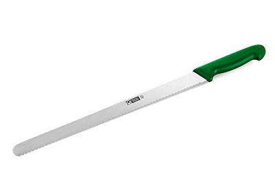 Cuchillo de repostería (acero inoxidable), Hoja de acero, polipropileno., verde, 36.0 cm