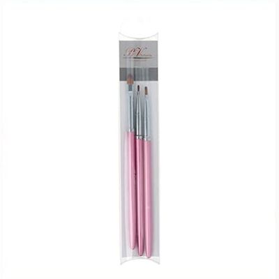 Bella Vida 3U Nail Pensel Pack, Standard, Unik