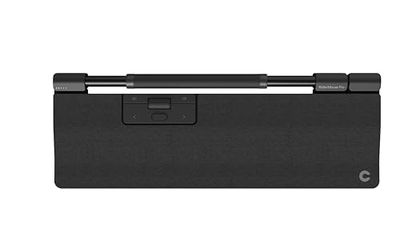 Contour RollerMouse Pro, Extended – Ergonomic Mouse for Neck, Shoulder & Wrist Pain Relief, Central Rollerbar Design, Vegan Leather Wrist Rest, 600–2800 DPI, Bluetooth/USB, Plug & Play for Mac/PC