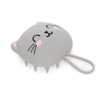 Legami - Brosse à Cuir Chevelu et Shampooing Relax & Shine, Masse, Exfolie, Stimule la Microcirculation, Cheveux Plus Sains, 7,6 x 12 x 4,8 cm
