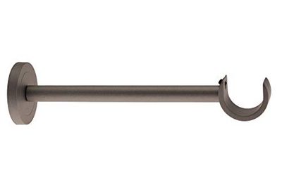Ateliers28 Metal, Ø28, 1 Öppet stöd 18 cm lång, grafit T10070347
