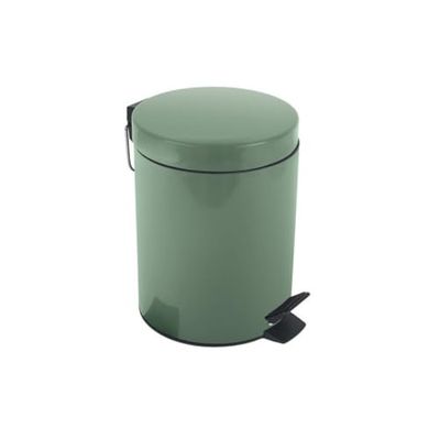 Spirella Poubelle à pédale Acier Sydney 5L Vert Basile