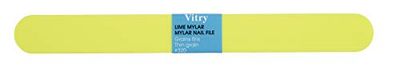Vitry lime mylar gul fluorescerande korn 320