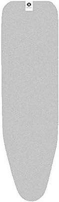 Brabantia 216800 Capa protetora para mesa de engomar, 110 x 30 cm, 2 mm de espuma, cor cinzento metalizado