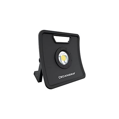 Scangrip 03.5444 Lampada da lavoro NOVA 12K con tecnologia LED COB da 84W e cavo da 5 metri, costruita secondo la classe di protezione IP67, 240 W, 240 V, grigio scuro, nero, 30,2 x 10,2 x 29,8 cm
