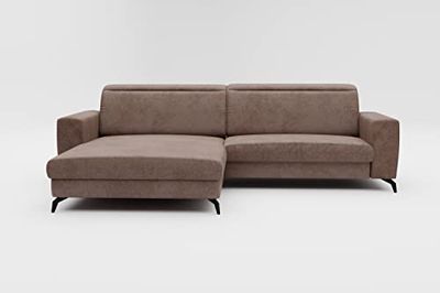CAVADORE Coins de Rebond en métal Preston Taupe Grand Format
