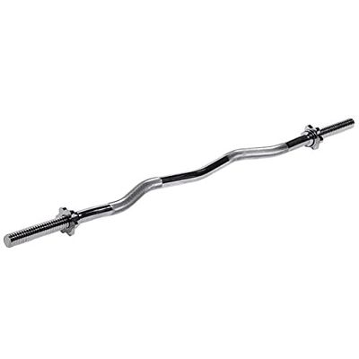 HMS Unisex's 17-60-035 5907695516401 - Barra olimpica Curl, Colore: Argento, Taglia Unica