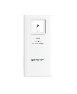 Bresser Bliksensor als extra buitensensor voor weercenter 7003210, 7003220, 7003230, radiofrequentie 868 MHz wit