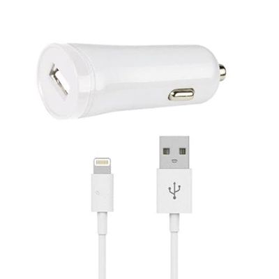 CARGADOR VIVANCO COCHE APPLE, IPHONE, IPAD 2.4 A