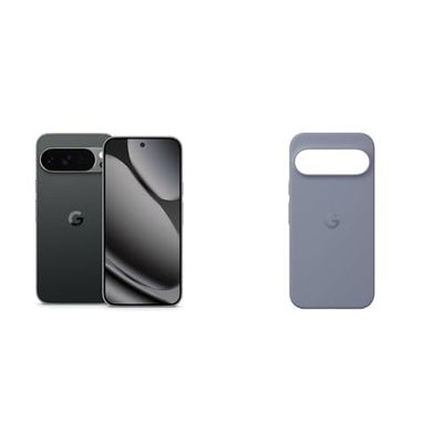 Google Pixel 10 Pro XL - Unlocked Android Smartphone with Gemini, Triple Rear Camera, 24+ Hour Battery and 6.8" Super Actua Display - Obsidian, 1TB+Case