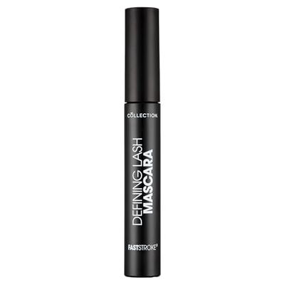 Collection Cosmetics Fast Stroke Defining Lash Mascara, Volumising and Curling, 9ml, Black
