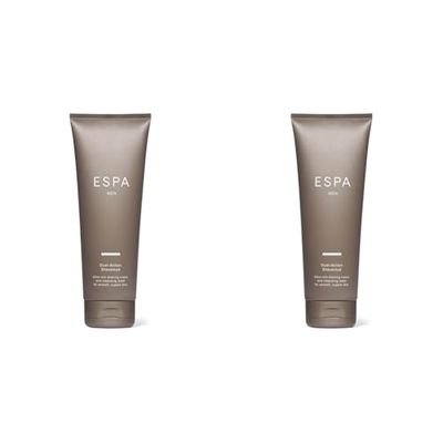 ESPA | Dual-Action Shavemud | 200ml | Men's Skin Care | Suitable For All Skin Types (Pack of 2)
