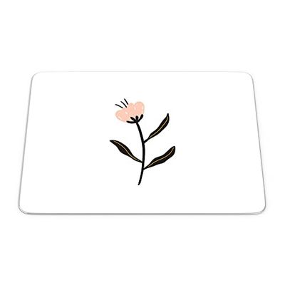 Bonamaison, Tapis de Souris Rectangle Imprimé Numériquement, Fond Antidérapant, pour Bureau et Maison, Taille: 22x18cm