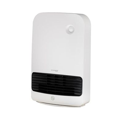 Woozoo, Compacte ruimteverwarmer/Mobiele keramische radiator, Bereik 90cm, 1500W, Bewegingsmelder voor besparing, Uitschakeltimer, Badkamer, woonkamer - JCH-15TD4 - Wit