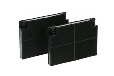 GC GLOBALCOMMERCE 2 Hood Filters, Charcoal, Black