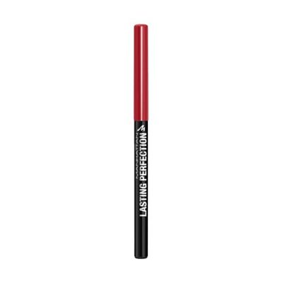 Manhattan Lasting Perfection Lipliner, colore 24 Red Diva, matita di contorno lunga durata e coprente, 2 g, 1 pezzo (1 pezzo)