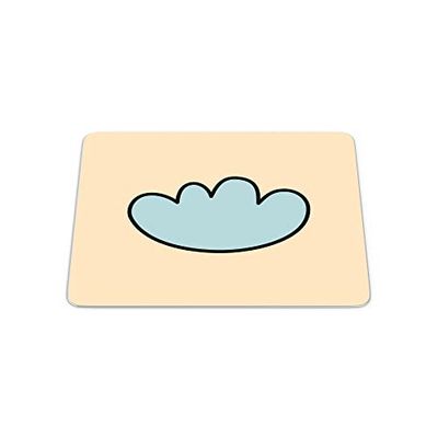 Bonamaison, Pop Art Digital Print Rectangle Mouse Mat, Non-slip Base, Office and Home, Size: 22x18cm