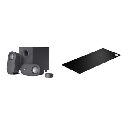 Logitech Z407 Bluetooth Altavoces & SteelSeries QcK XXL